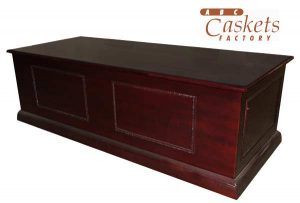 Casket Bier with Beading and High Gloss Finish