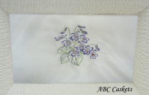 Purple Flowers Panel