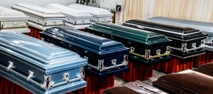 Solid wood caskets